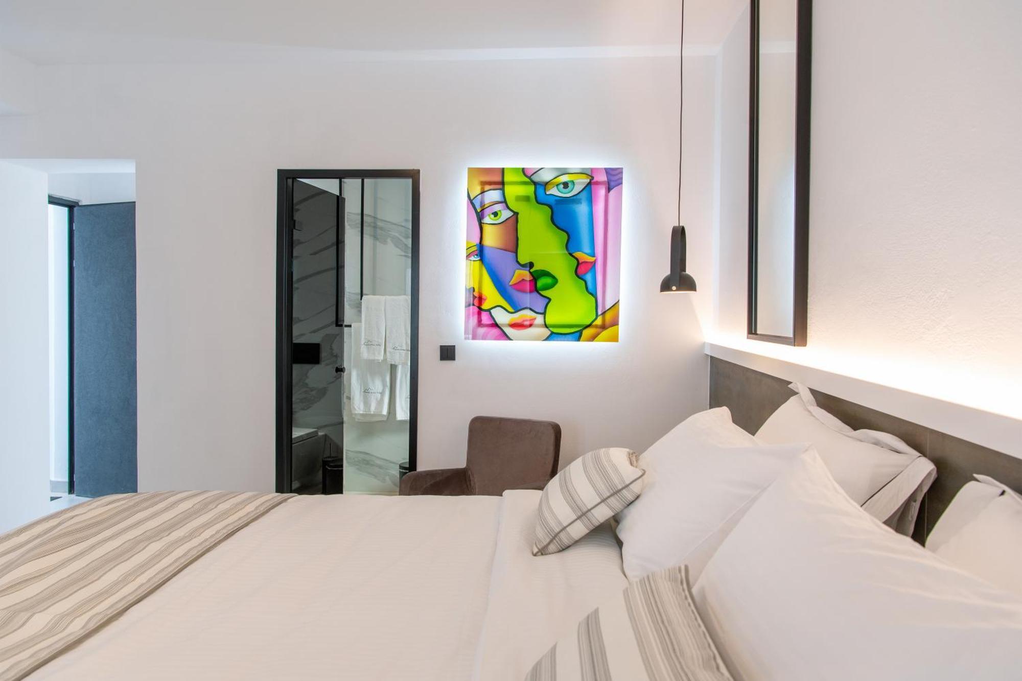 Central Boutique Hotel By Naoussa Hills Adults Only エクステリア 写真